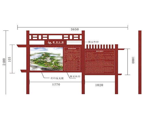 云南景区标识牌XN-JQ-05